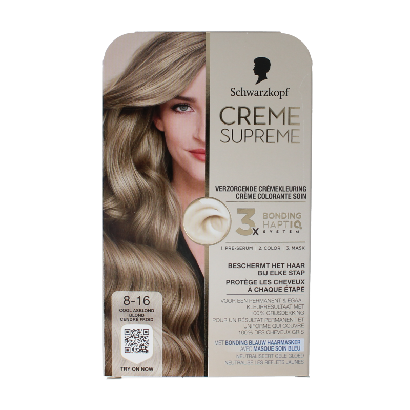 Schwarzkopf Creme supreme 8-16 blond 1 Stuks