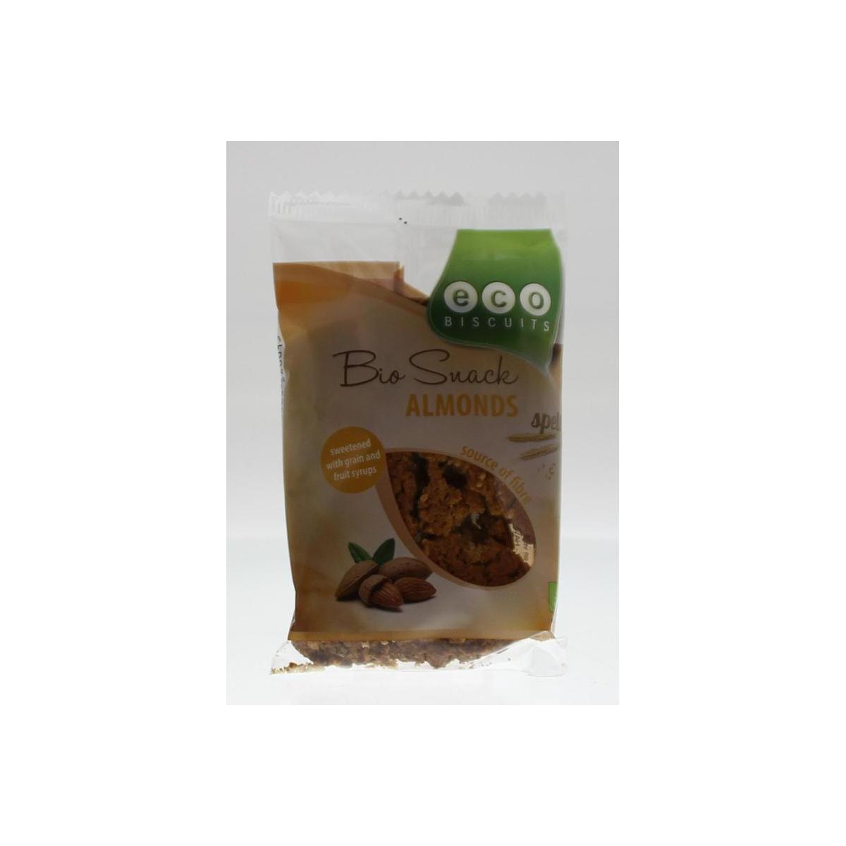Eco Biscuit Spelt amandelbiscuit bio 40.00 Gram