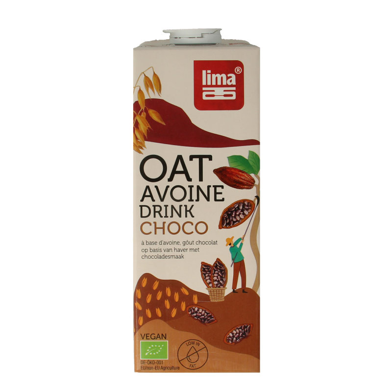 Lima Oat drink choco bio 1 Liter