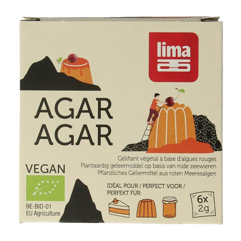 Lima Agar agar poeder bio 12 Gram