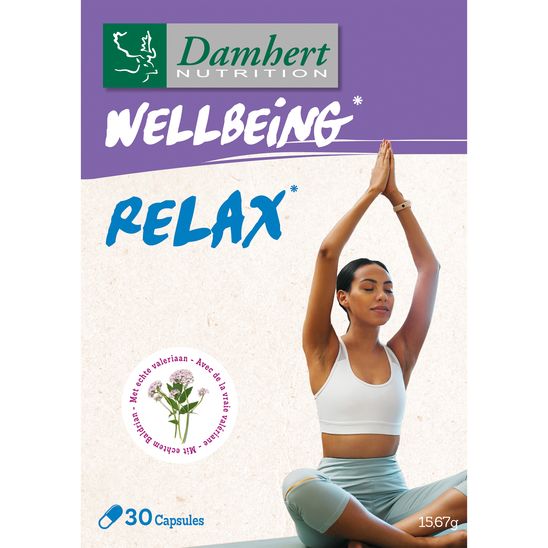 Damhert Relax 30.00 Vegetarische capsules