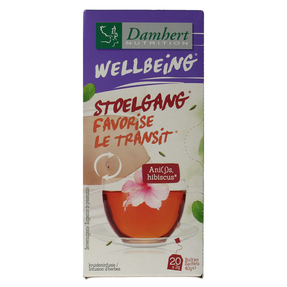 Damhert Tea time stoelgangthee 20.00 Zakjes