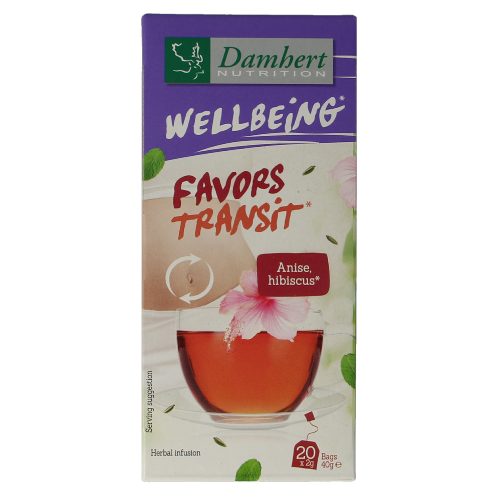 Damhert Tea time stoelgangthee 20.00 Zakjes
