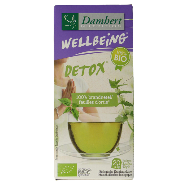 Damhert Brandnetelthee bio 20.00 Zakjes