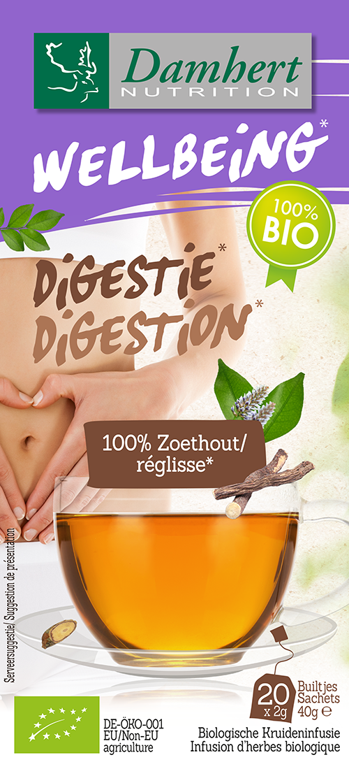 Damhert Tea time zoethout thee bio 20 Zakjes