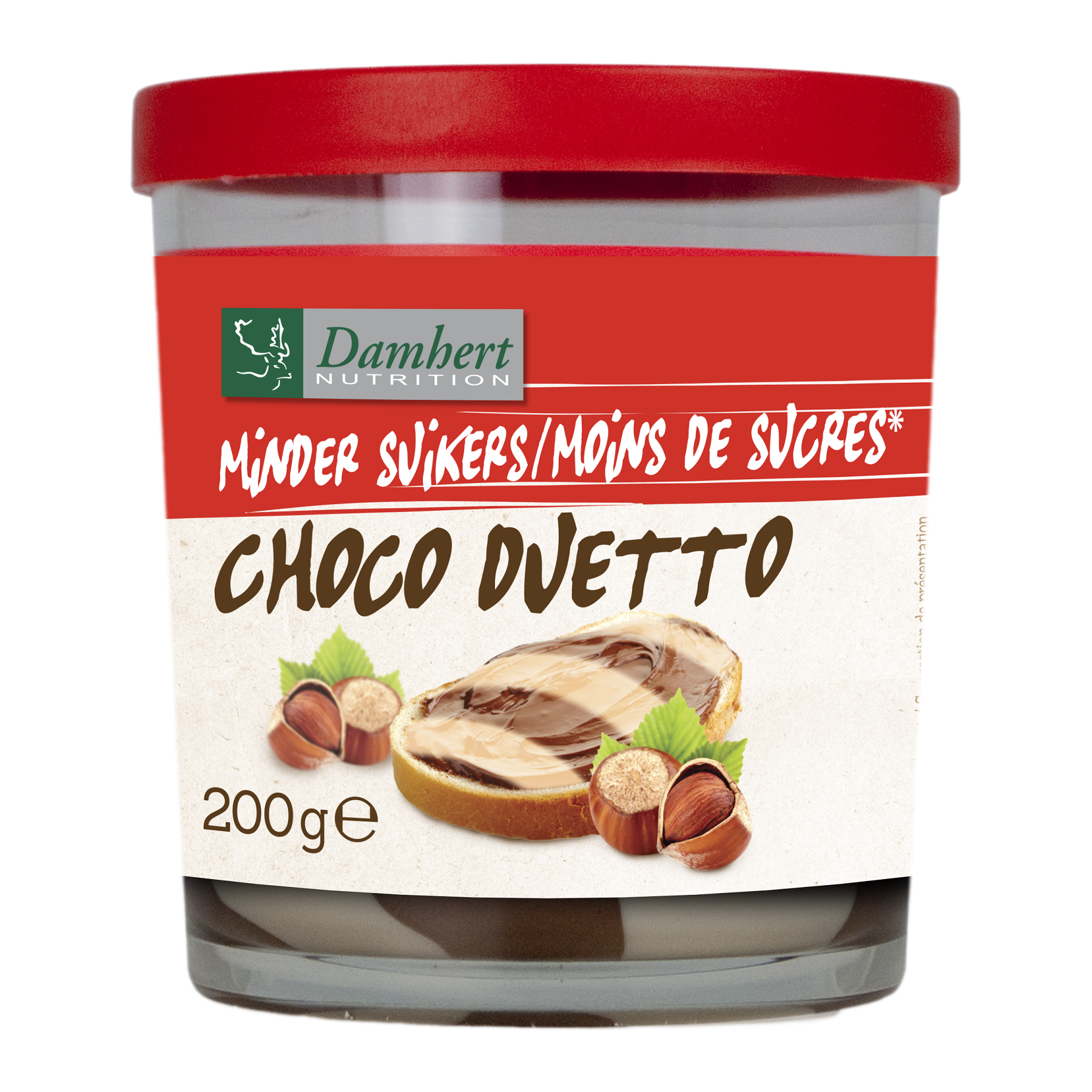 Damhert Chocopasta duetto 200.00 Gram