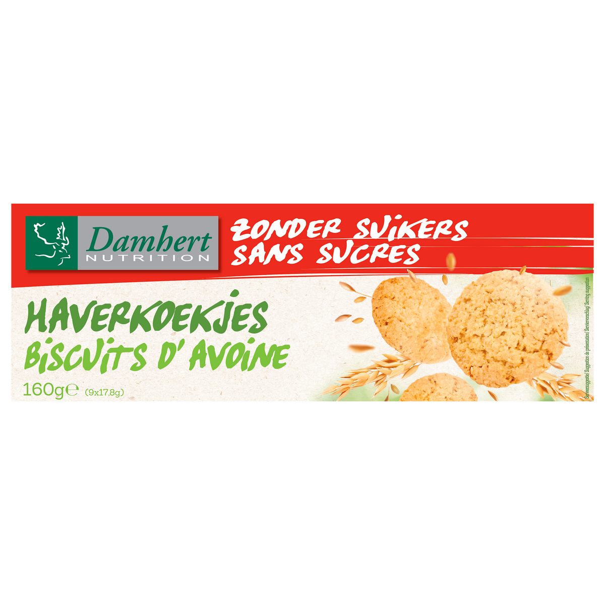 Damhert Haverkoekjes 160.00 Gram