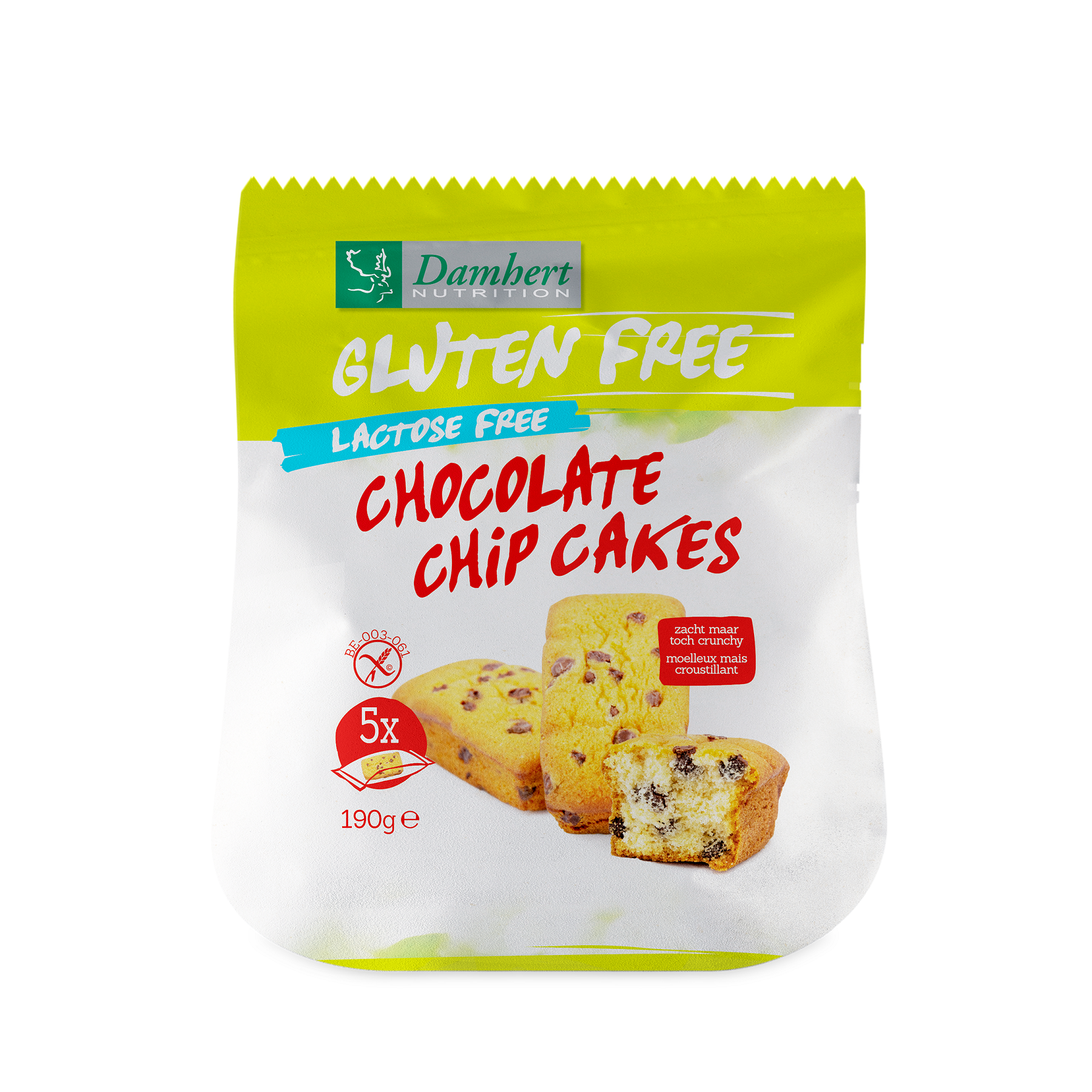 Damhert Chocolate chip mini cakejes 192.00 Gram
