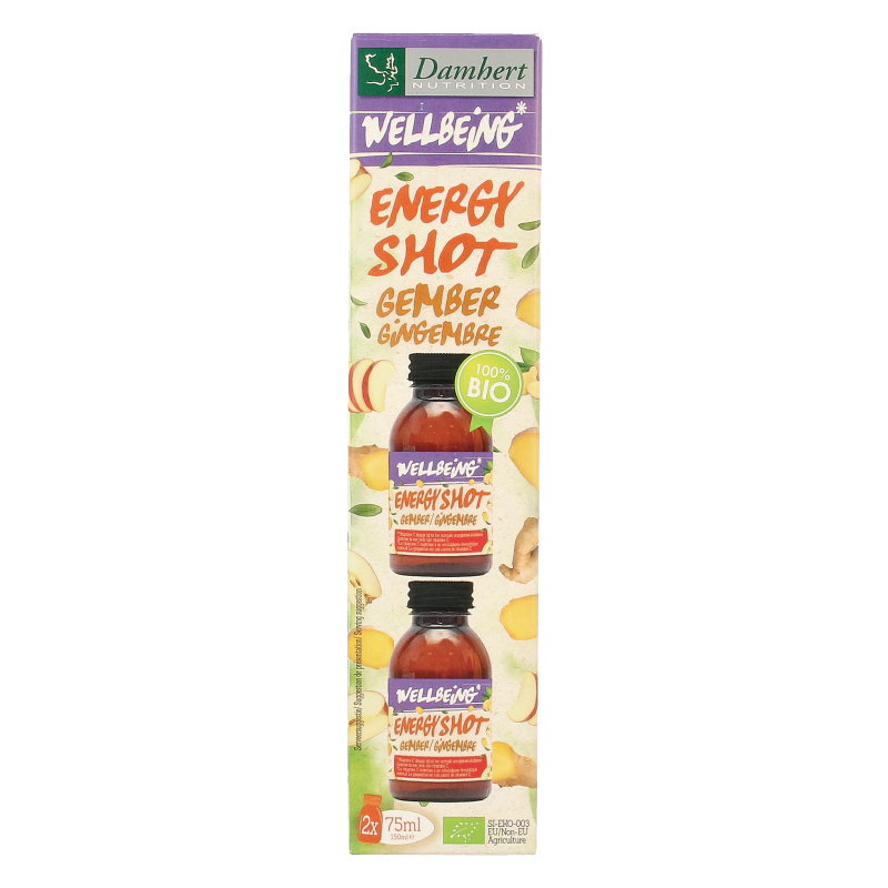 Damhert Energy shot gember duo 150 Gram