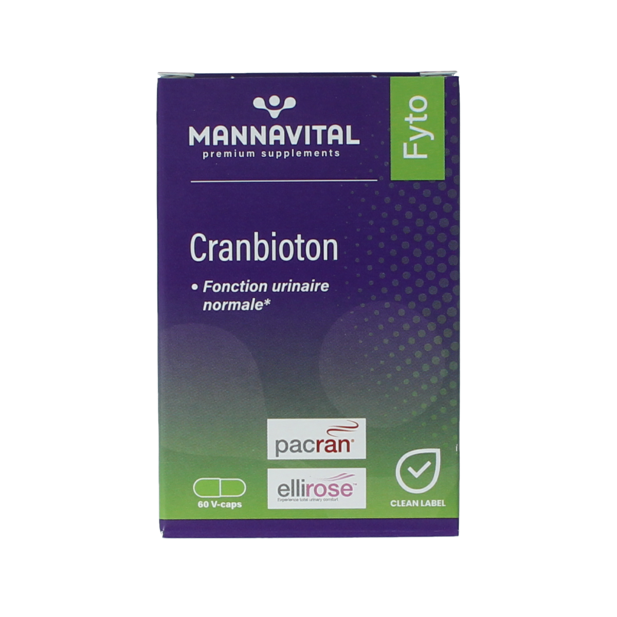 Mannavital Cranbioton 60.00 Capsules