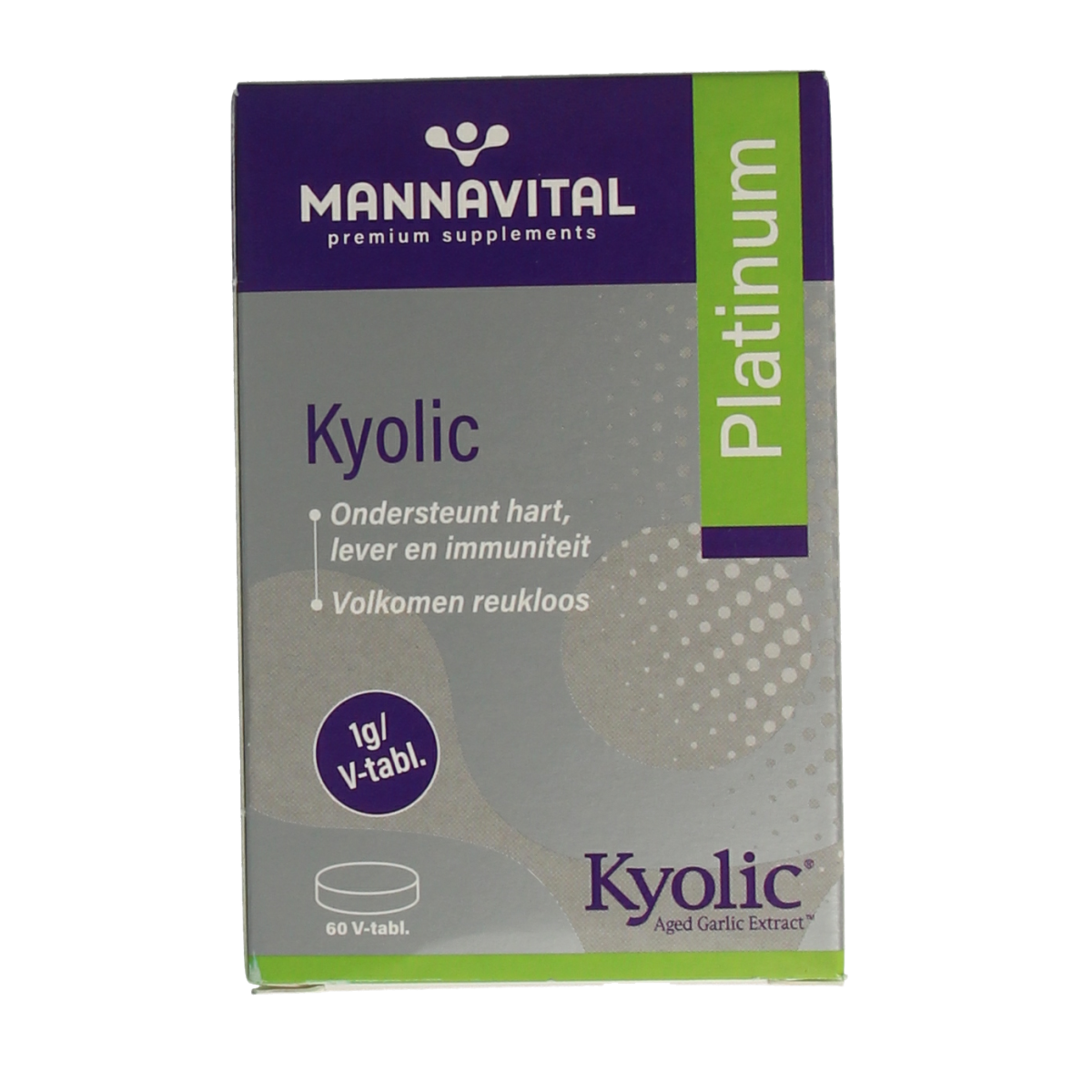 Mannavital Kyolic platinum 60.00 Tabletten