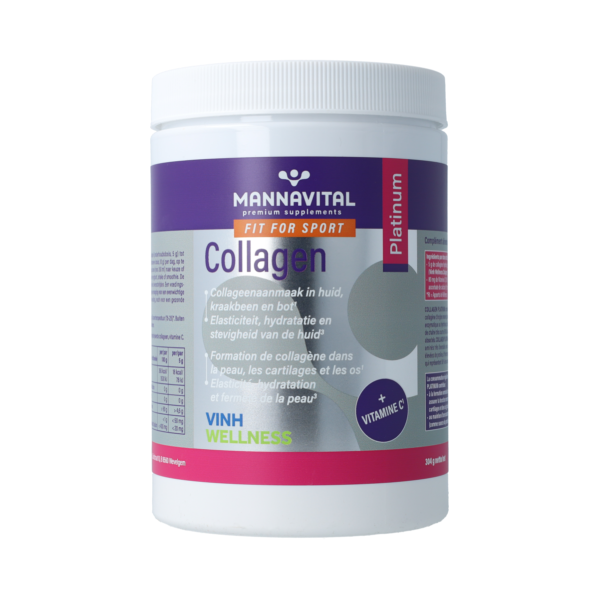 Mannavital Collagen platinum 305.00 Gram