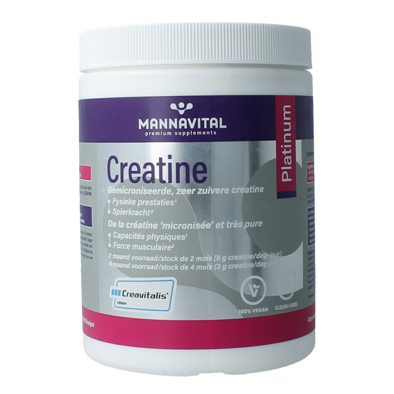 Mannavital Creatine platinum 408 Gram