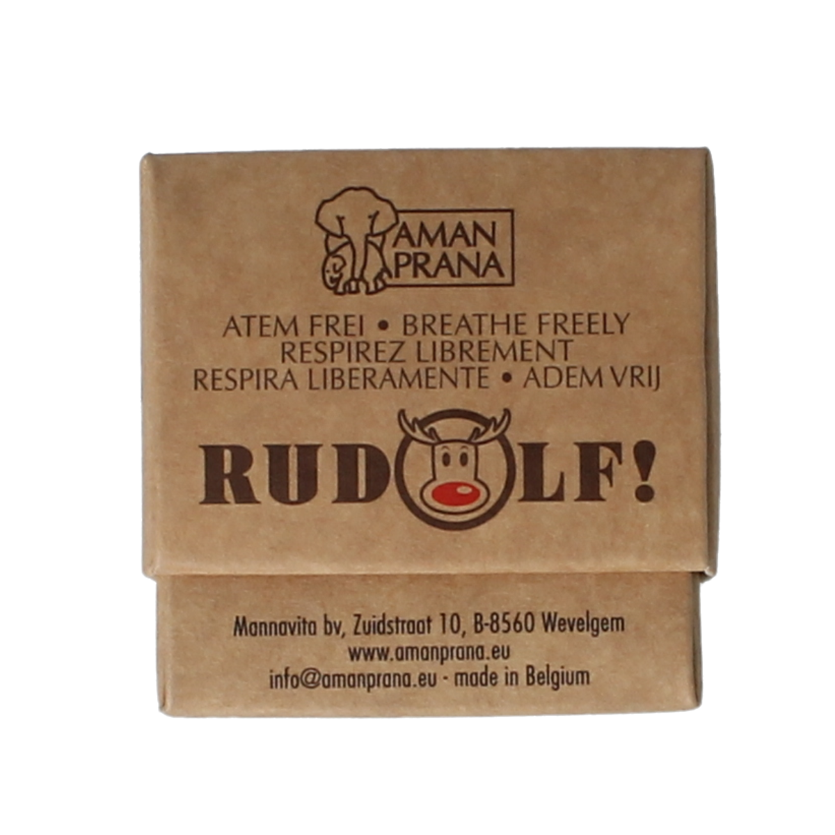 Nutribel Amanprana Rudolf ademvrij kruidenbalsem 5.00 Milliliter