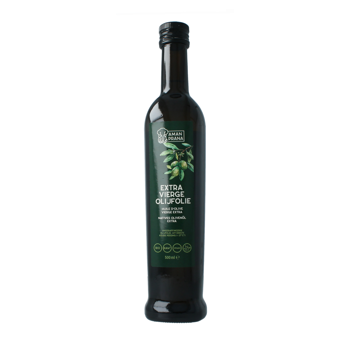 Amanprana Extra vierge olijfolie bio 500.00 Milliliter