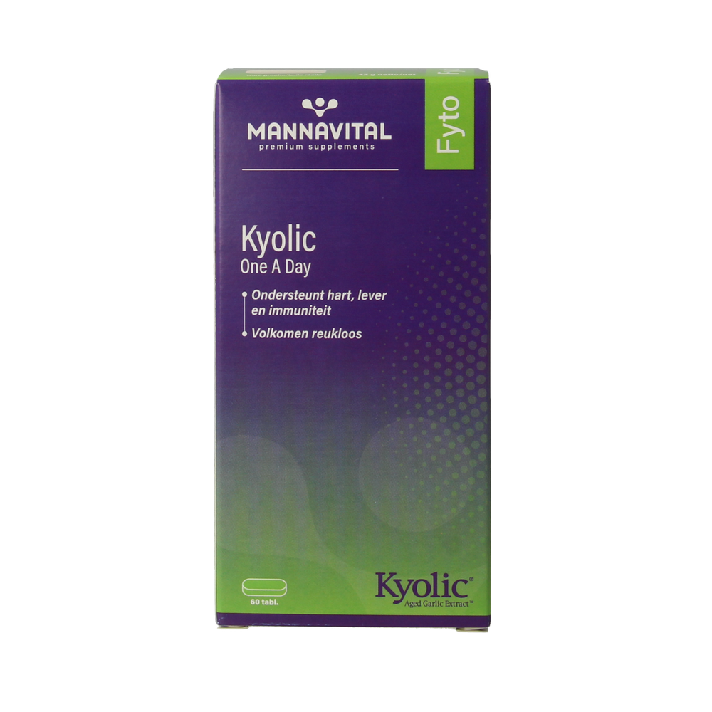 Mannavital Kyolic one a day 60.00 Tabletten