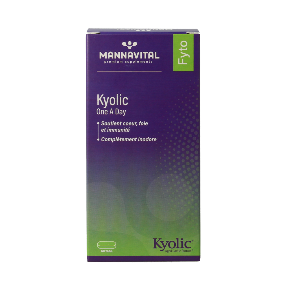 Mannavital Kyolic one a day 60.00 Tabletten