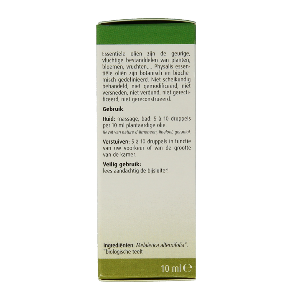 Physalis Tea tree bio 10.00 Milliliter