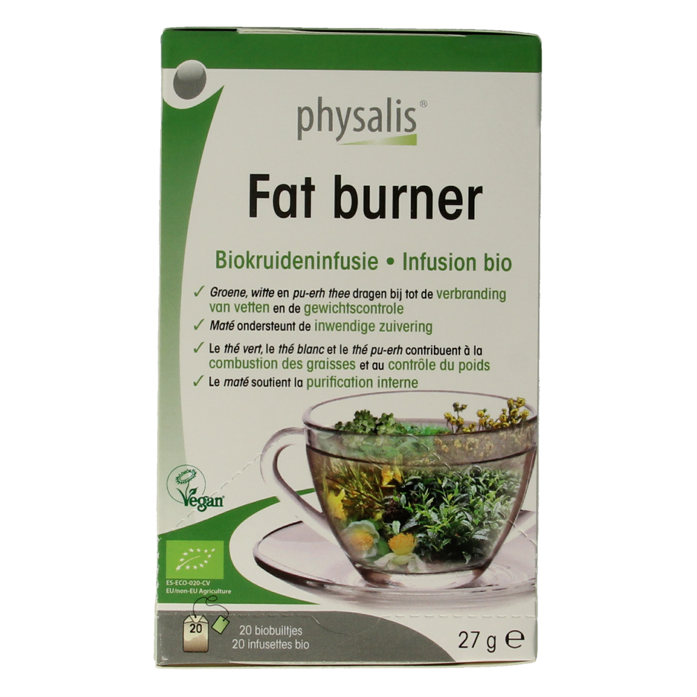 Physalis Fat burner thee bio 20.00 Zakjes