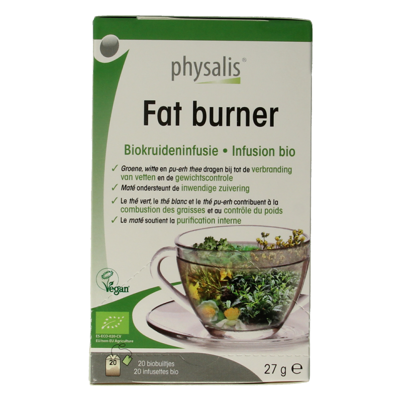 Physalis Fat burner thee bio 20 Zakjes