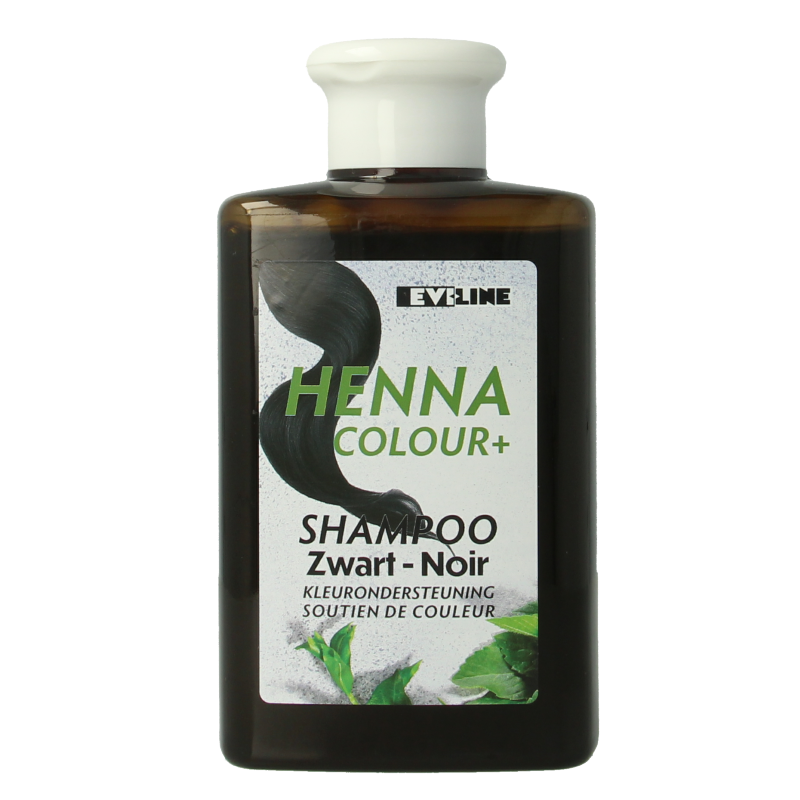Henna Cure&Care Shampoo colour + zwart 300 Milliliter