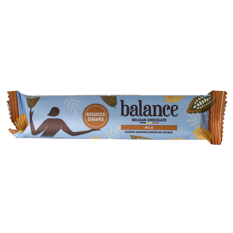 Balance Chocolade reep melk 35 Gram