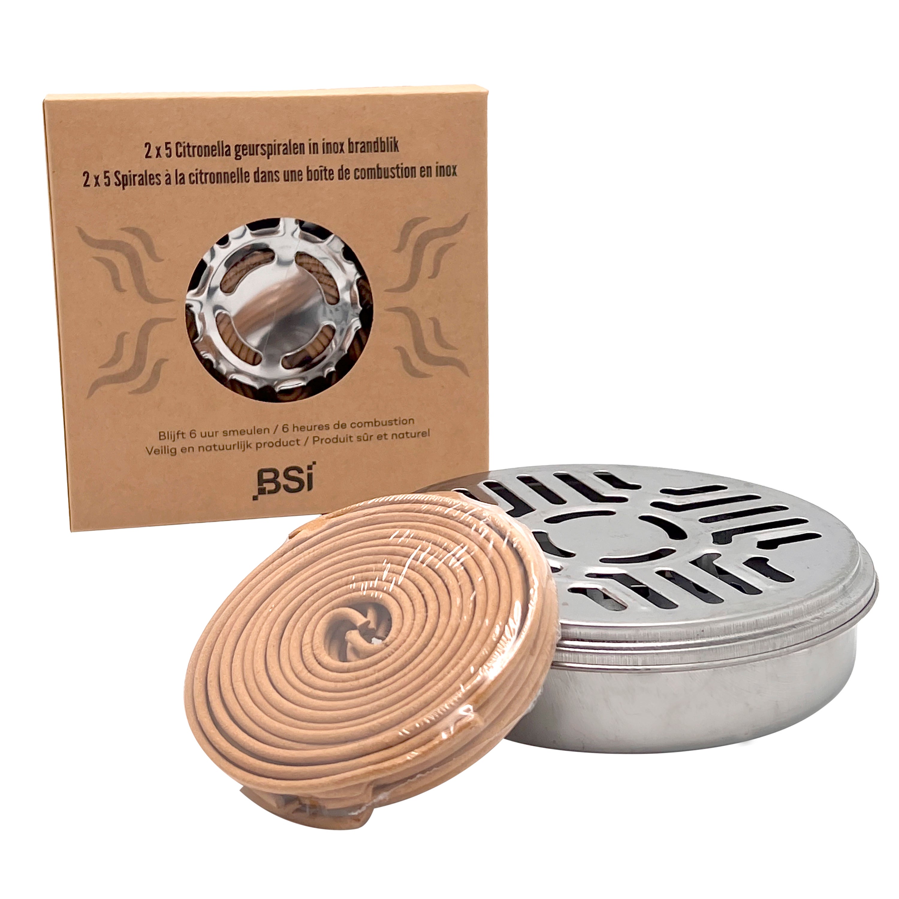 Aeroxon Citronella geurspiralen 10 Stuks