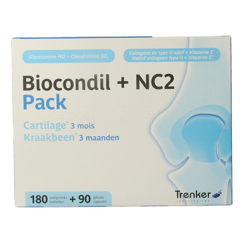 Trenker Biocondil 180 tabs + NC2 90 caps pack 1 Set