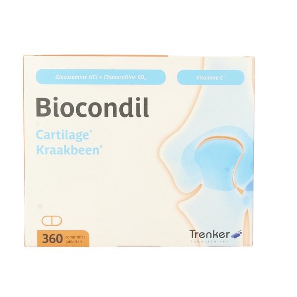 Trenker Biocondil chondroitine glucosamine met vitamine C 360.00 Tabletten