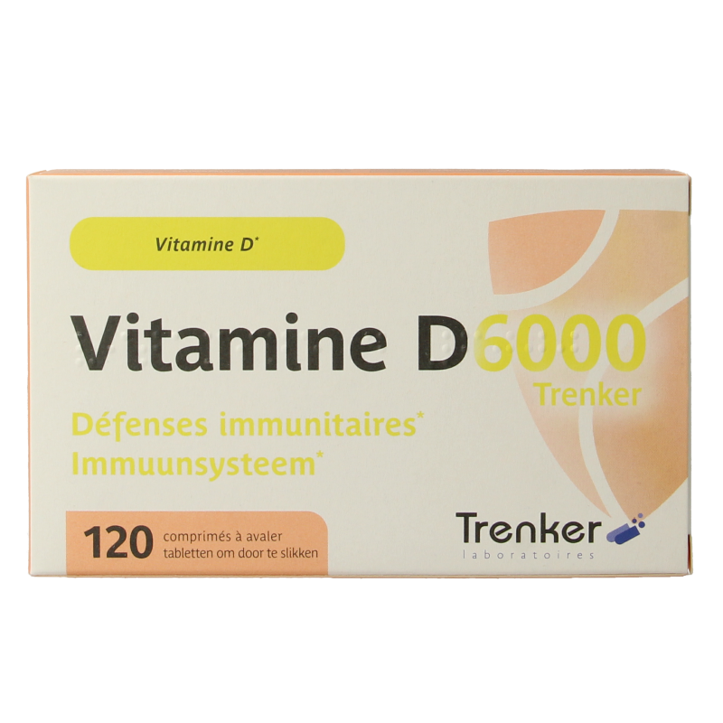 Trenker Vitamine D6000 120 Tabletten