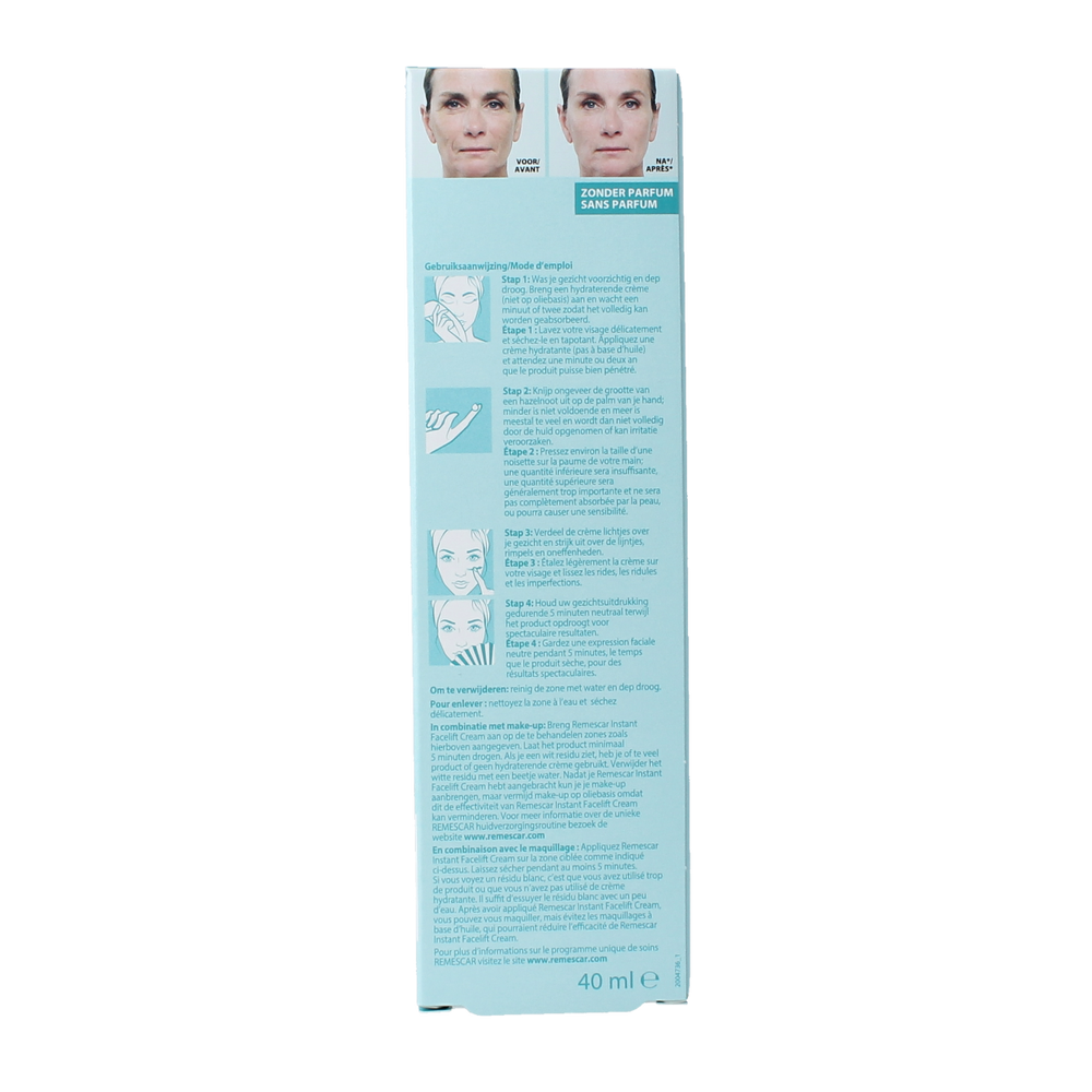Remescar Instant facelift cream 40.00 Milliliter