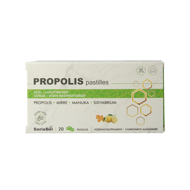 SoriaBel Propolis pastilles 20 Pastilles