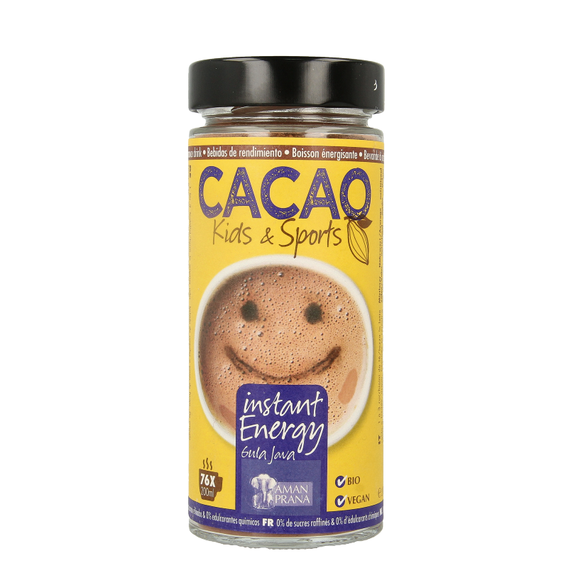 Amanprana Cacao kids & sport bio 230 Gram