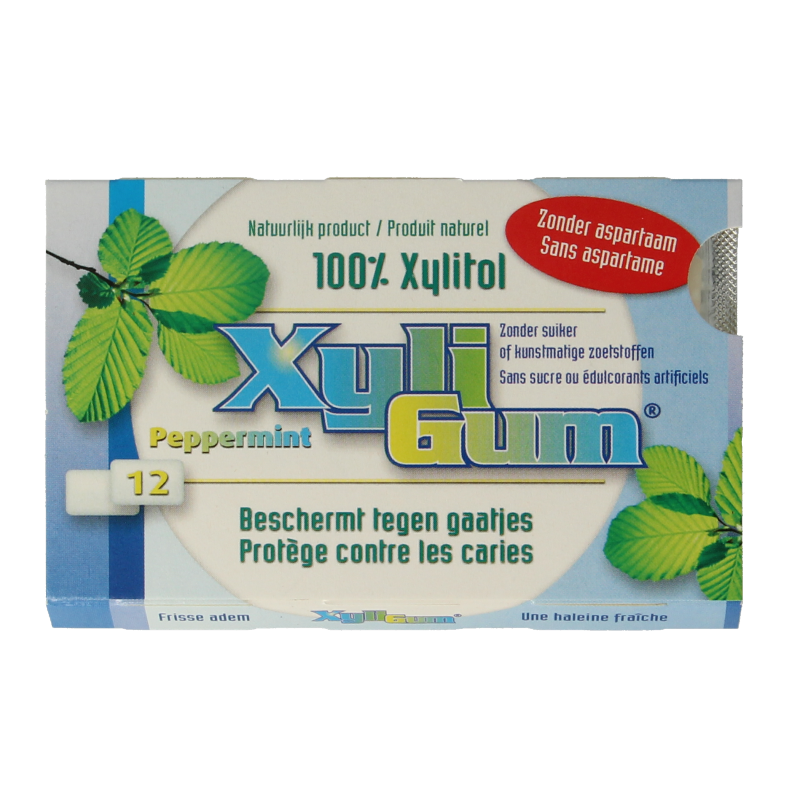 Xyligum Peppermint 12 Stuks