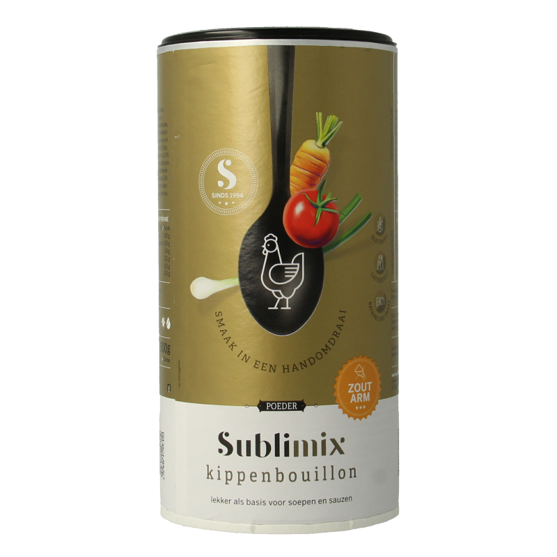 Sublimix Kippenbouillon zoutarm 300 Gram