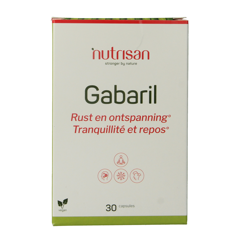 Nutrisan Gabaril 30 Vegetarische capsules