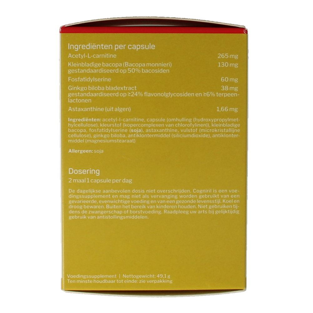 Nutrisan Cogniril 60.00 Capsules