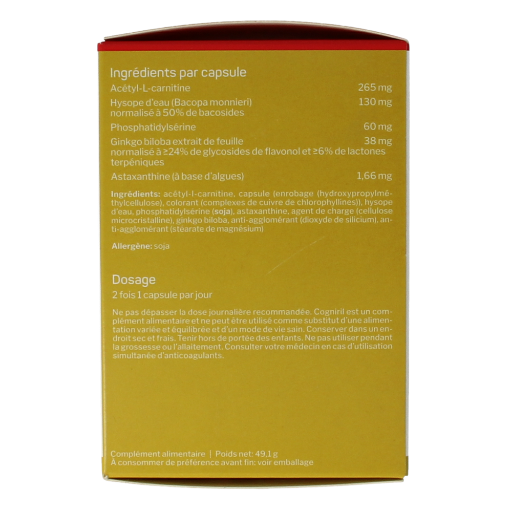 Nutrisan Cogniril 60.00 Capsules