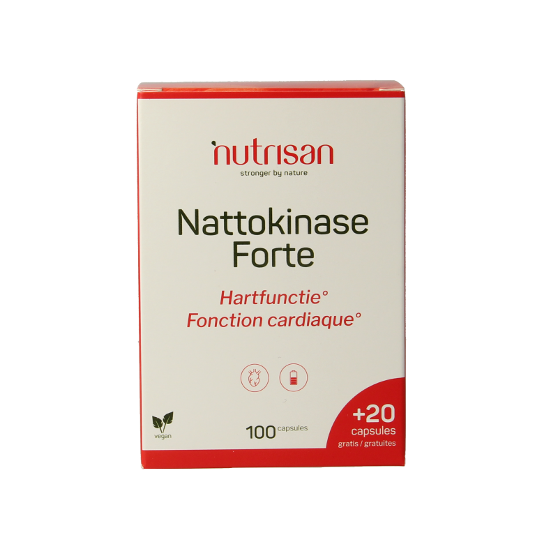 Nutrisan Nattokinase forte 100mg 120 Capsules