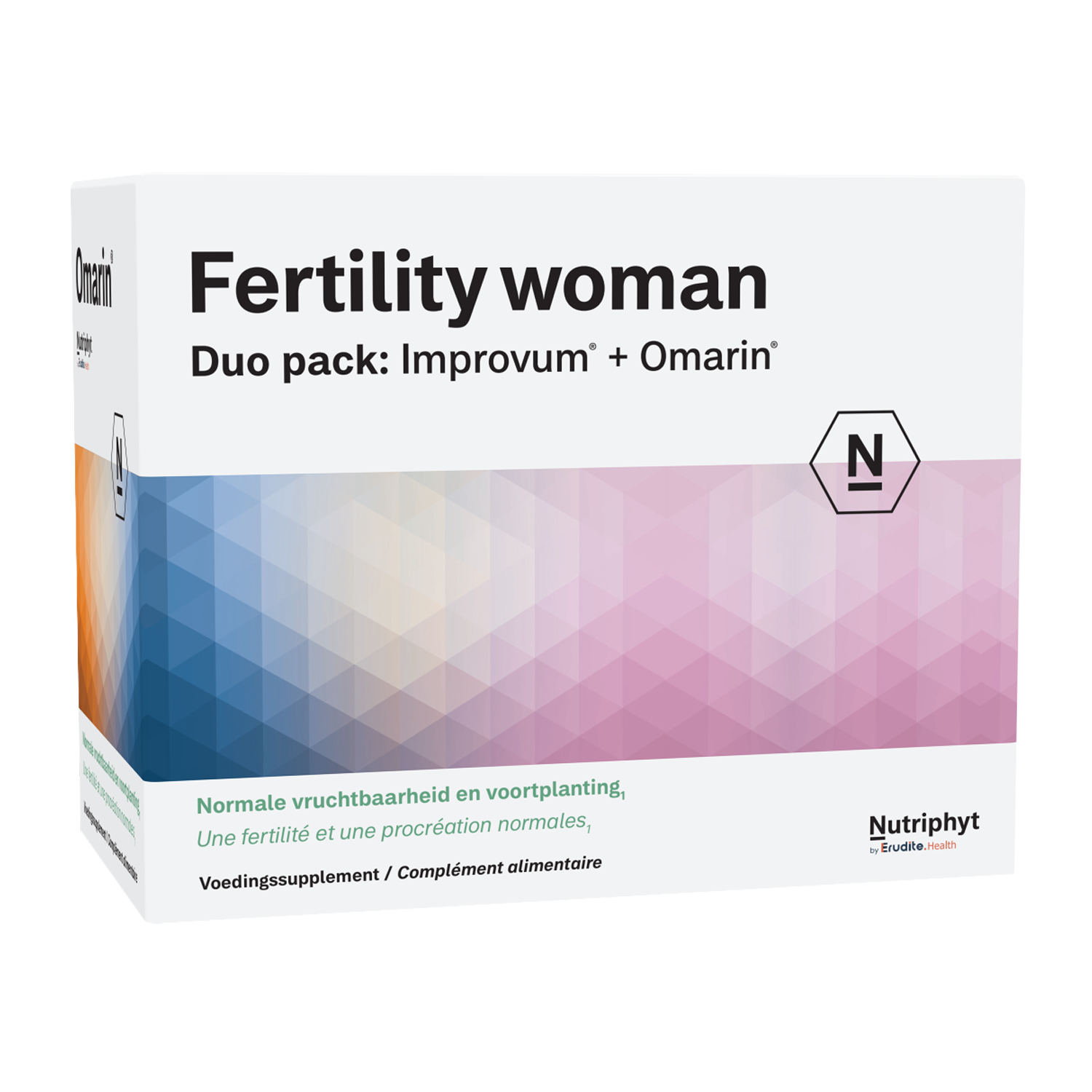 Nutriphyt Fertility woman duo 2 x 60 capsules 120 Capsules