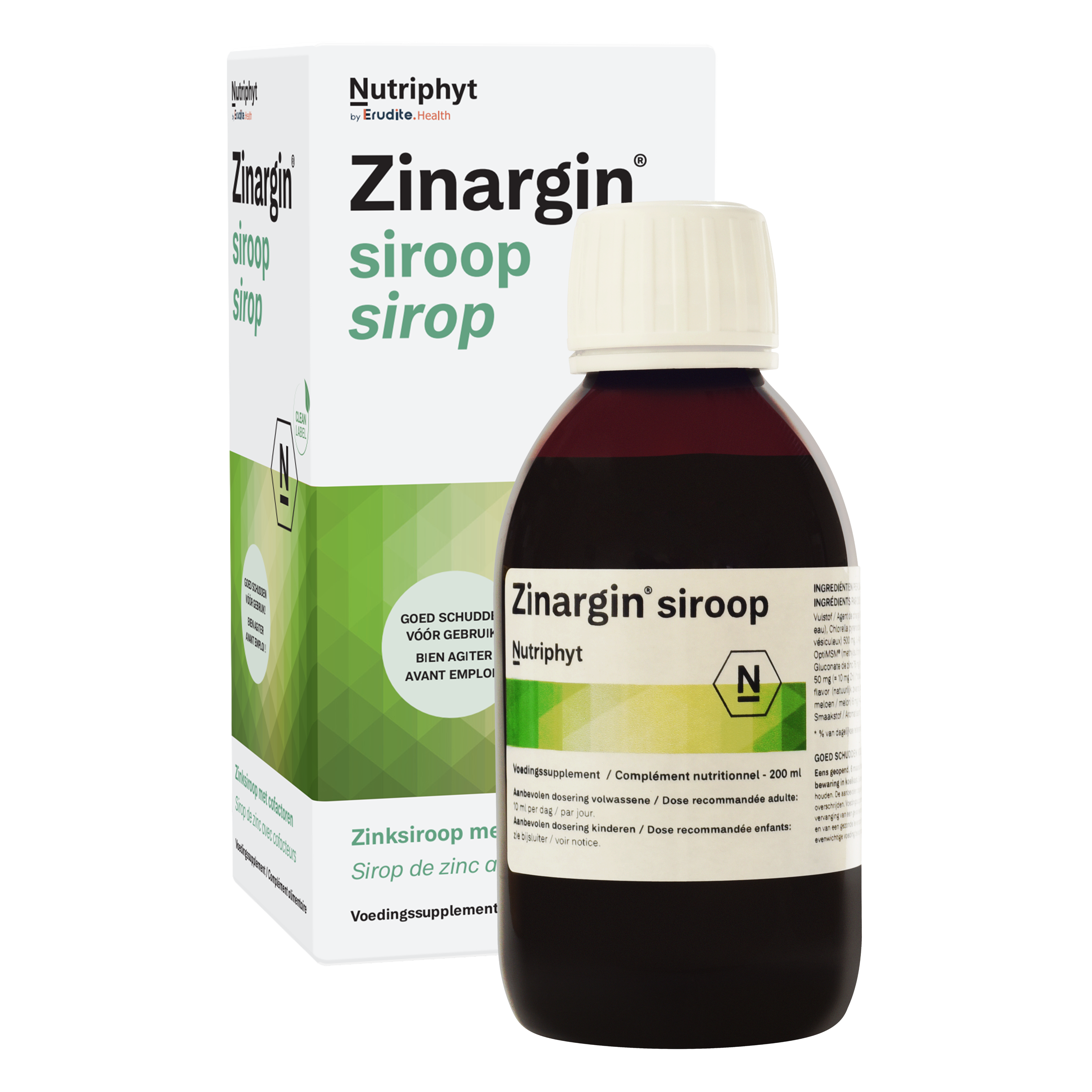 Nutriphyt Zinargin siroop 200.00 Milliliter