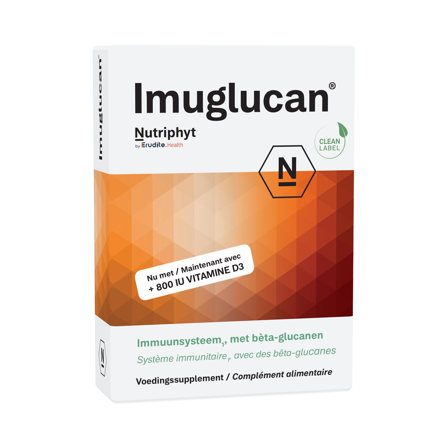Nutriphyt Imuglucan 30 Vegetarische capsules
