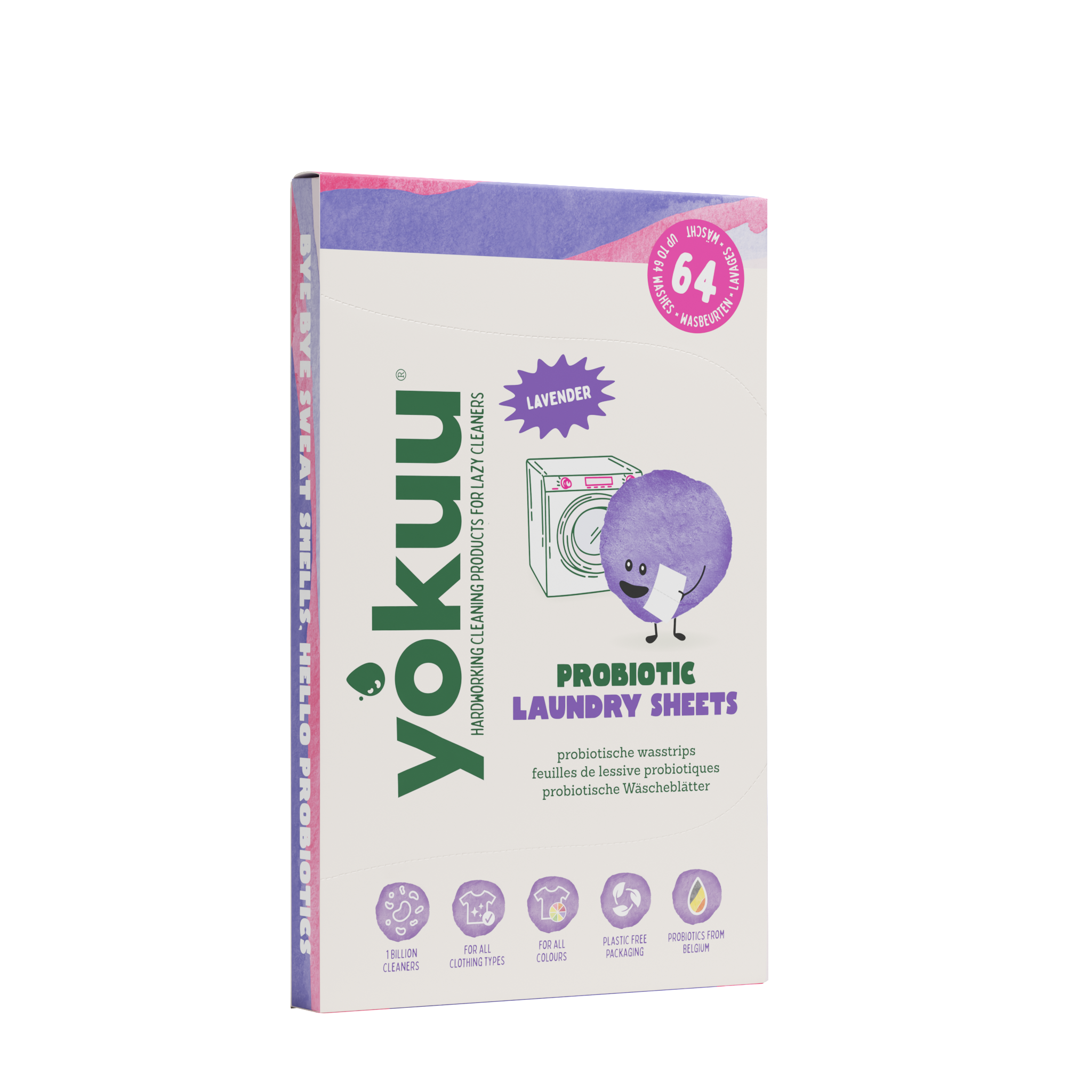 Yokuu Wasstrips lavendel 96.00 Gram