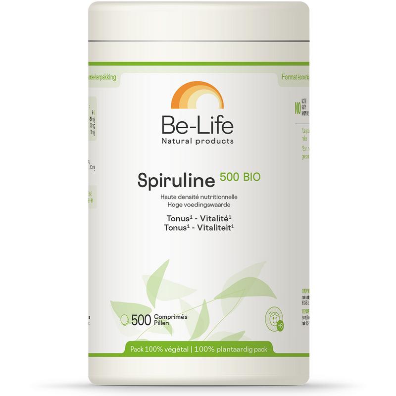 Be-Life Spiruline 500 bio 500 Tabletten