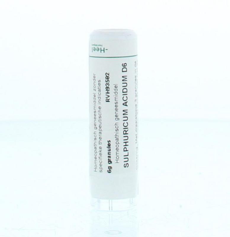 Homeoden Heel Sulphuricum acidum D6 6 Gram