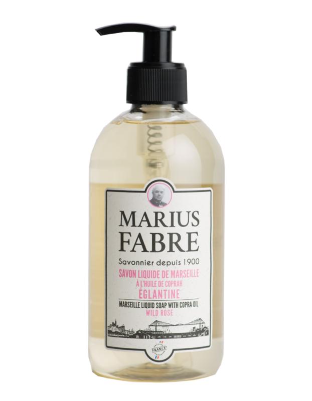 Marius Fabre Zeep wilde roos met pomp 400 Milliliter