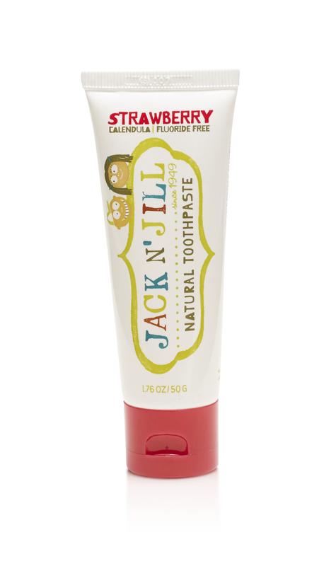Jack N Jill Natural toothpaste strawberry 50 Gram