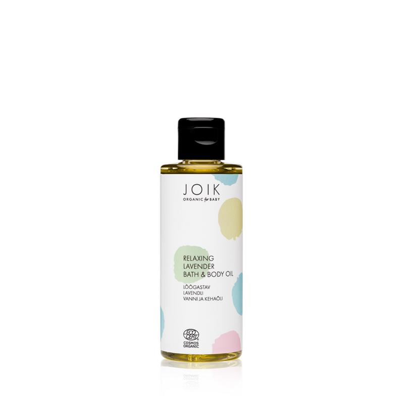 Joik Organics Baby relaxing lavender bath & body oil organic 100 Milliliter