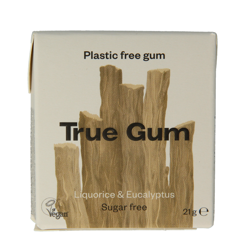 True Gum Liquorice eucalyptus 21 Gram