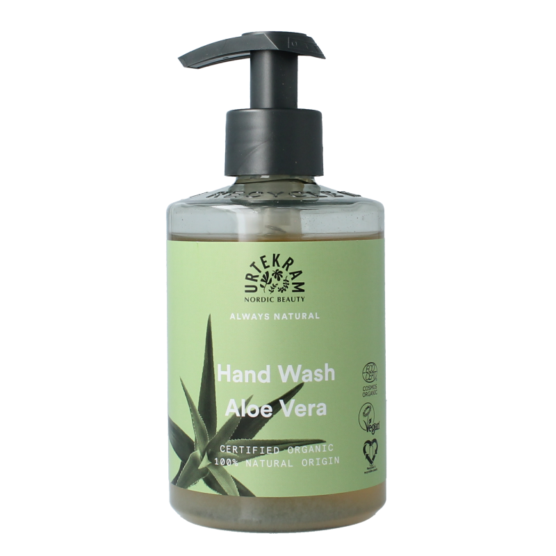 Urtekram Handzeep vloeibaar aloe vera 380 Milliliter